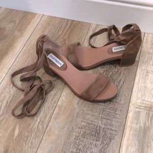 Steve Madden Leather Suede Sandals